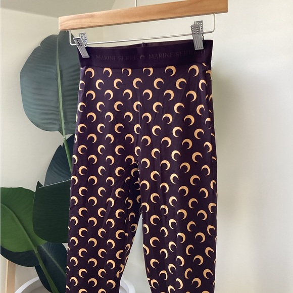 Marine Serre Fuseaux moon stirrup leggings - Picture 2 of 6